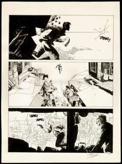 Ruben Pellejero - Planche originale 1/1 - Le Poignard d‘Istamboul  - Dieter Lumpen