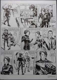 Guerineau, Richard | Guérineau - Planche originale (p.24) Le chant des Stryges T8 - Saison 2 - Défis - (2004) | Catawiki