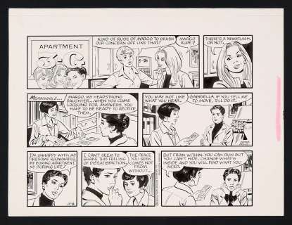Original Art for the Apartment 3-G Comic Strip (11/6/05 and 1/24/10) by Frank Bolle | mycomicshop.com