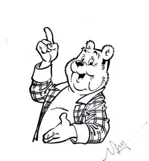 Wil Raymakers / Marten Toonder Studio | Bommel en Tom Poes - Originele inkttekening op board - Olivier B. Bommel - (2014/2016) | Catawiki