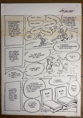 ORIGINAL EL GRAN VÁZQUEZ - Serie ”Gente Peligrosa” | todocoleccion (Buy It Now)