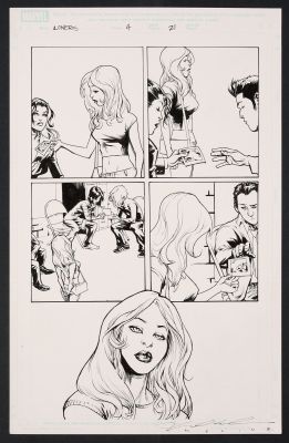 Karl Moline | Original Art from Loners #4 (2007) Page 21 Pencils & Inks by Karl Moline | mycomicshop.com