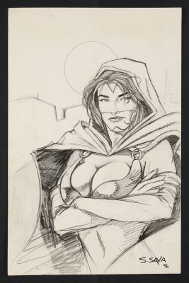 Mantra Sketch by Scott Christian Sava | mycomicshop.com