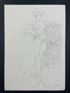 Leone Frollo | Leone Frollo - 1x illustrazione firmata "Mona Bellissima Stupenda" - Page volante - Exemplaire unique - (2013) | Catawiki