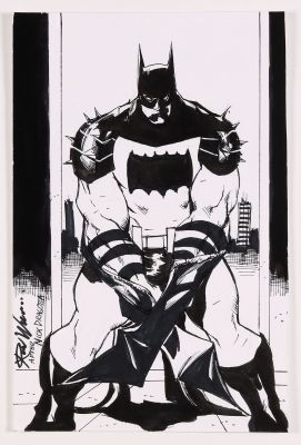 Ron Williams | Absolute Batman #1 Cover Homage Sketch by Ron Williams | mycomicshop.com (Buy It Now)