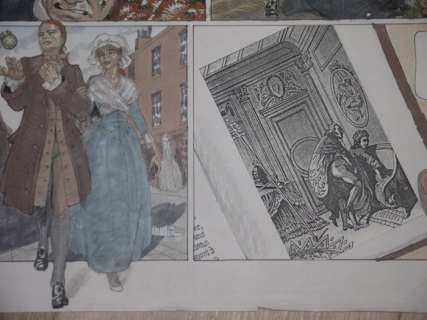 Von Götha, Erich | Erich von Götha - Planche originale en couleur (p.21) - Les Malheurs de Janice T.3 - (2003) | Catawiki