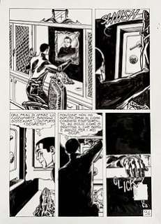 Giuseppe Palumbo | Giuseppe Palumbo - tavola originale Diabolik | Catawiki