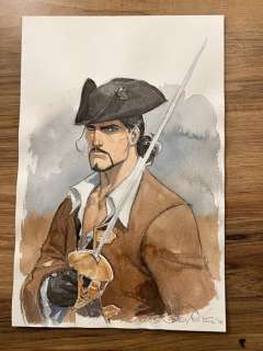 Critone, Luigi | Critone, Luigi - Dessin original couleur - Le Scorpion à l’épée - (2020) | Catawiki