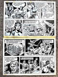 Vandersteen Willy/Karel Verschuere | Vandersteen, Willy / Verschuere, Karel - Originele pagina - De Rode Ridder 37 - De wilde jacht - Page volante - (1968) | Catawiki