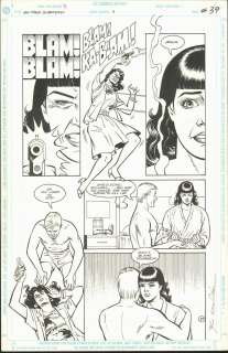 Beatty - "DROP DEAD HANDSOME", MS TREE Quarterly #4, Pg 37, DC, Original Art, SIGNED (1990) | Russ Cochran