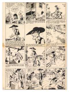 Morris (1923-2001) | Lucky Luke et Phil Defer | Christie’s