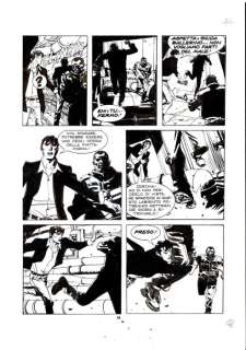 Nicola Mari - | Nicola Mari - 2x Tavola Originale - Dylan Dog Speciale n. 13 "Goliath" - (1999) | Catawiki