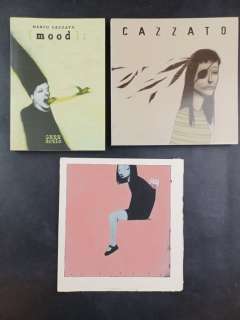 Marco Cazzato | Marco Cazzato - Fiori, Mood: 1x illustrazione originale + 2xmonografie - Page volante - Exemplaire unique | Catawiki