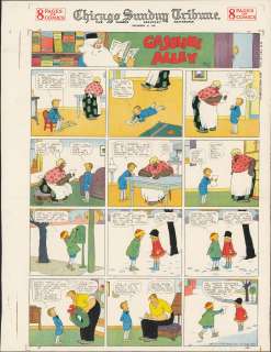 King - GASOLINE ALLEY, Sunday Page, Proof (12/12/1926) | Russ Cochran