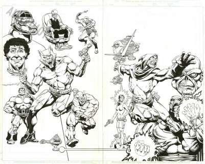 Jim Starlin - Dreadstar Definitive Hard Cover Edition Page Cover