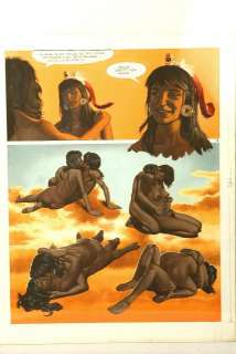 Jéronaton | Planche couleurs n°20 Ã  la gouache de l’épisode… | Banque Dessinée