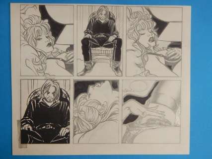 Giovanna Casotto | Selen - Giovanna Casotto - Tavola Originale Erotica "Chambre 179" - Page volante - Exemplaire unique - (1995) | Catawiki