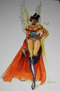 Félix Meynet | Meynet, Félix - Dessin original Pin up Arsène Lupin + Portfolio Bruno Graff - Ailes & belles I avec dédicace + ex-libris - (2009) | Catawiki