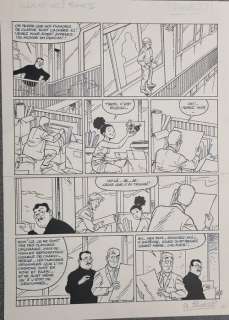 Sikorski | Sikorski, Alain - Planche originale - La Clé du mystère T5 - Disparition ( avec un hommage à Kid Paddle) - (2005) | Catawiki