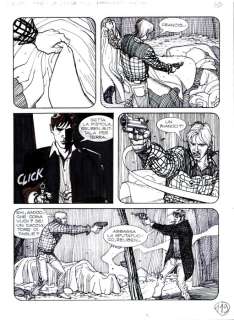 Nicola Mari | Nicola Mari - Tavola Originale - Dylan Dog almanacco della paura 2015 "La strada per Babenco" - (2005) | Catawiki