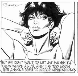 Romero, Enric Badia | Enric Badia Romero - Original strip - Modesty Blaise - Page volante - Exemplaire unique | Catawiki