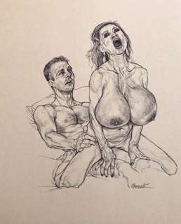 Riccardo Mannelli | Riccardo Mannelli - illustrazione originale - Page volante - Exemplaire unique | Catawiki