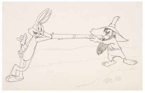 Bugs Bunny Original Art For Sale 