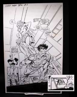 John Byrne Lost Gen Signed Original Comic Art | Taurus Auctions