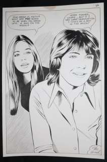 Don Sherwood - the partridge family #? P. 26 - la - david cassidy & susan dey end page splash - 1970s