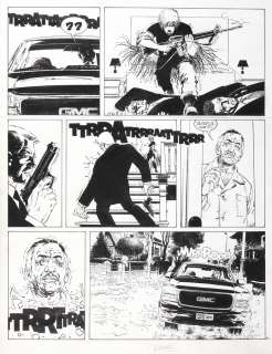 Vance | XIII, planche n°31 Ã  l’encre de Chine de l&#… | Millon