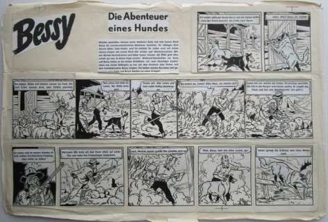 Willy Vandersteen / Karel Verschuere | Bessy 31 - Originele pagina (p.4) - De huilende rots - (1959) | Catawiki