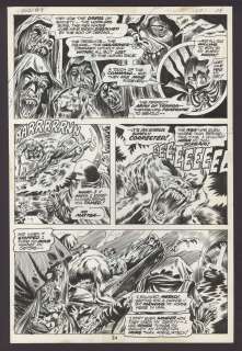 WEREWOLF BY NIGHT Issue #9 Interior Page | ComicConnect