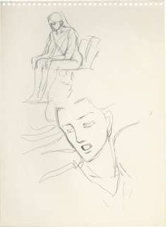 Moto Hagio Hand-Drawn Illustration "Mesh" | Mandarake (Big Web)