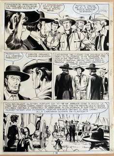 Ticci, Giovanni | Ticci, Giovanni - tavola originale Tex n. 146 - (1972) | Catawiki