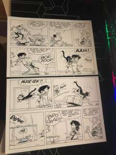 Mau, Bob | Kari Lente 31 - Originele pagina + album De Brullende Muis - Linnen rug - Cartonné - (2009) | Catawiki