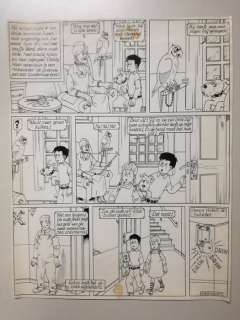 Buth | Buth - originele pagina (pag. 1) - Op zoek naar de Zonne-eilanden - (1949/1950) | Catawiki