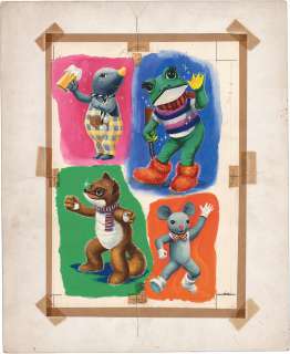 Mokubaza Hand-Drawn Color Copyright Illustration "Keroyon" | Mandarake (Big Web)