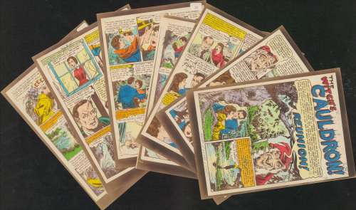 Ingles - REUNION!, Vault 19, Complete 7 Page Silver Printed Story (1951) | Russ Cochran