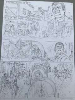 Hermann | Hermann - Planche originale crayonnée - Duke T6 - Au delà de la piste - (2022) | Catawiki