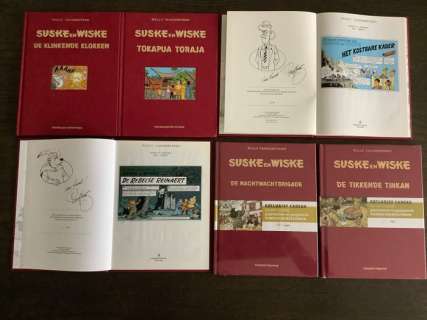 Paul Geerts, Luc Morjaeu | Suske en Wiske VKR Luxe 233, 242, 247, 257, 292A, 294 - Diverse titels - zie beschrijving - Cartonné - EO - (1992/2008) | Catawiki
