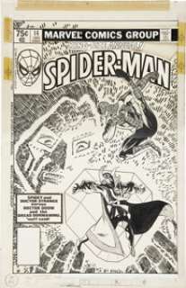 Frank Miller and Tom Palmer Amazing Spider-Man Annual #14 Cover Original Art (Marvel, 1980). The cover caption - | Heritage