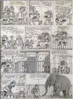 Buth | Buth - Originele pagina - Thomas Pips 32 - De zoemende Makronkast - (1977) | Catawiki