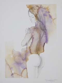 Giovanna Casotto | Giovanna Casotto - Portfolio "Acquarelle" firmato, con acquarello originale - EO - (2021) | Catawiki