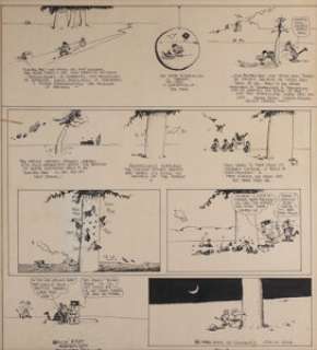George Herriman Krazy Kat Sunday Comic Strip Original Art dated 3-28-20 (King Features Syndicate, 1920). Bum - | Heritage