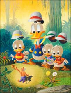 Carl Barks Voodoo Hoodooed Painting Original Art (1974). For Carl Barks fans, the story "Voodoo - | Heritage