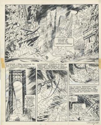 Jean-Claude Mézières | Valérian, Tome 1 , La cité des eaux mouvantes, Planche 26 | Galerie 9ème Art