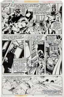John Byrne and Terry Austin X-Men #112 Page 4 Featuring Magneto Original Art (Marvel, 1978). Many fans consider -
