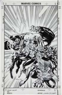 Larry Stroman and Al Milgrom X-Factor #71 Cover Original Art (Marvel, 1991). Get ready for the all-new, -