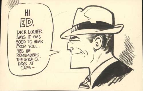 Locher- Dick Tracy Ink Original (1980s) | Russ Cochran