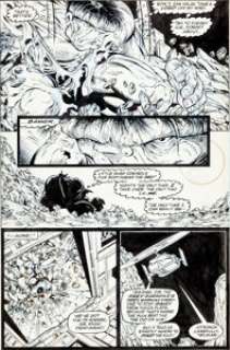 Todd McFarlane The Amazing Spider-Man #328 Hulk Page 2 Original Art (Marvel, 1990). From the very same issue whose - | Heritage